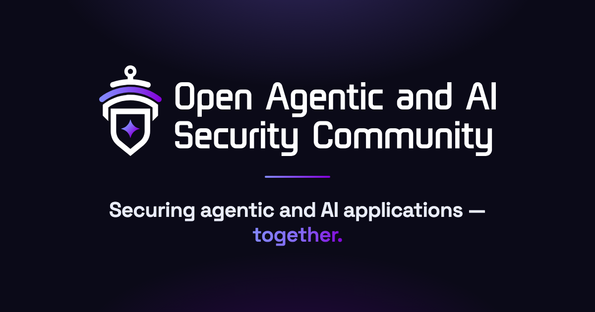 Open Agent and AI Security Community